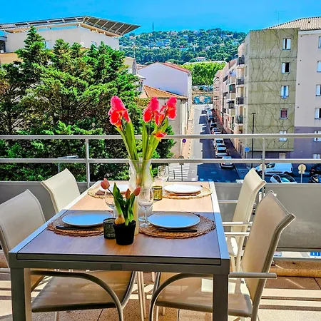 Le Palma, Superbe Renove, Terrasse, Climatisation Et Parking Prive