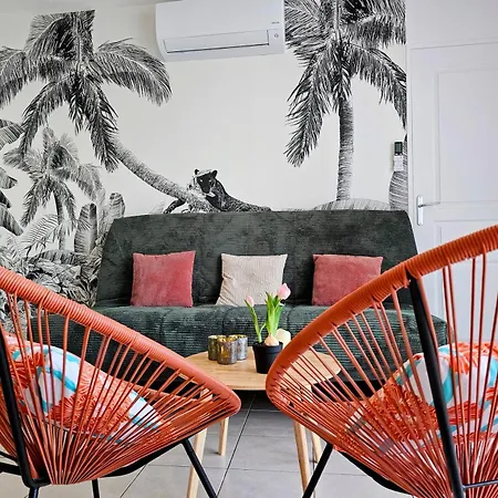 Le Palma, Superbe Renove, Terrasse, Climatisation Et Parking Prive 公寓 *